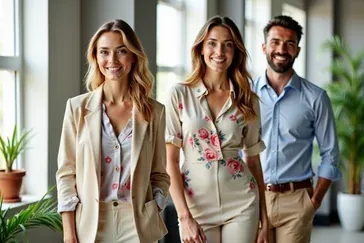 Letnie stylizacje do biura: Elegancja i komfort w upalne dni