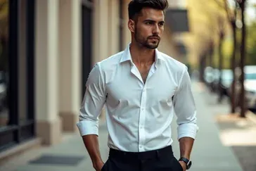 Biała Koszula Czarne Spodnie: Klasyka Stylu i Nowoczesne Interpretacje